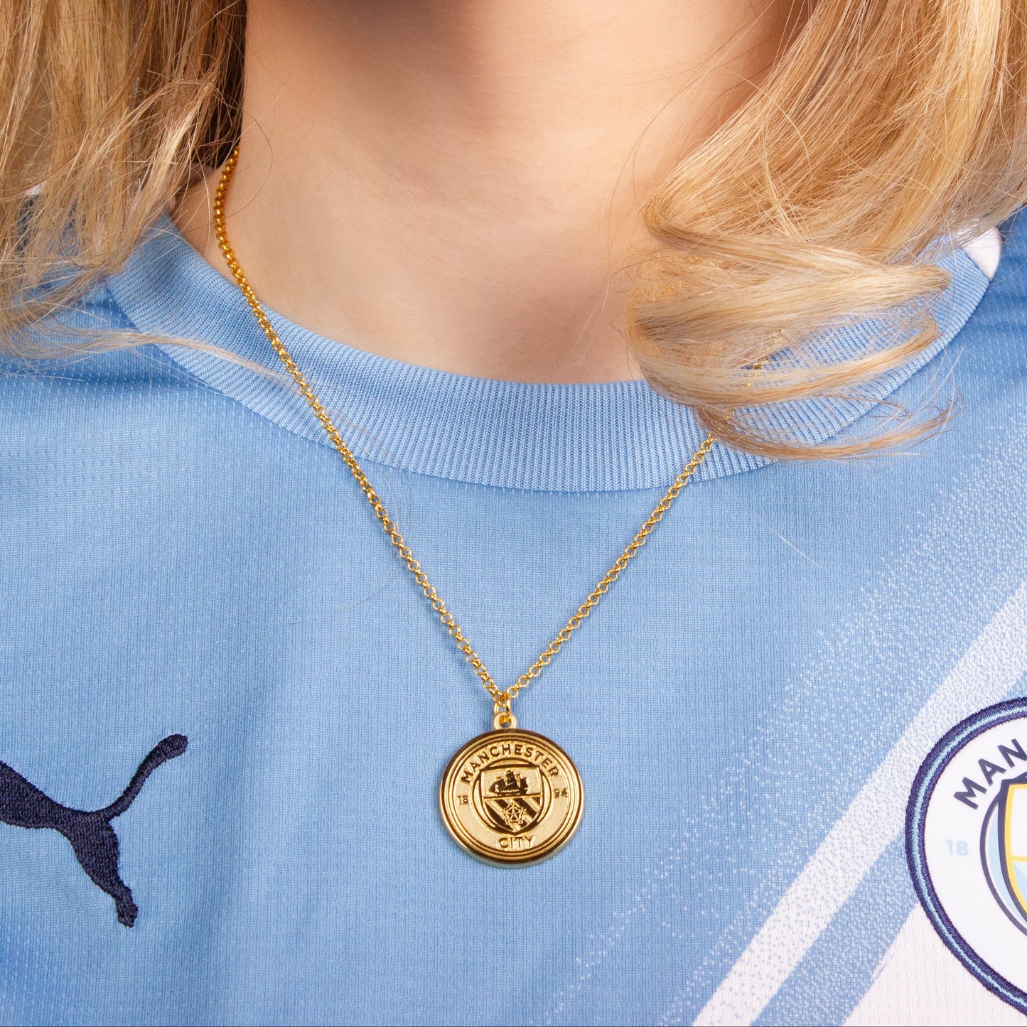 Manchester City Football Club Crest Necklace