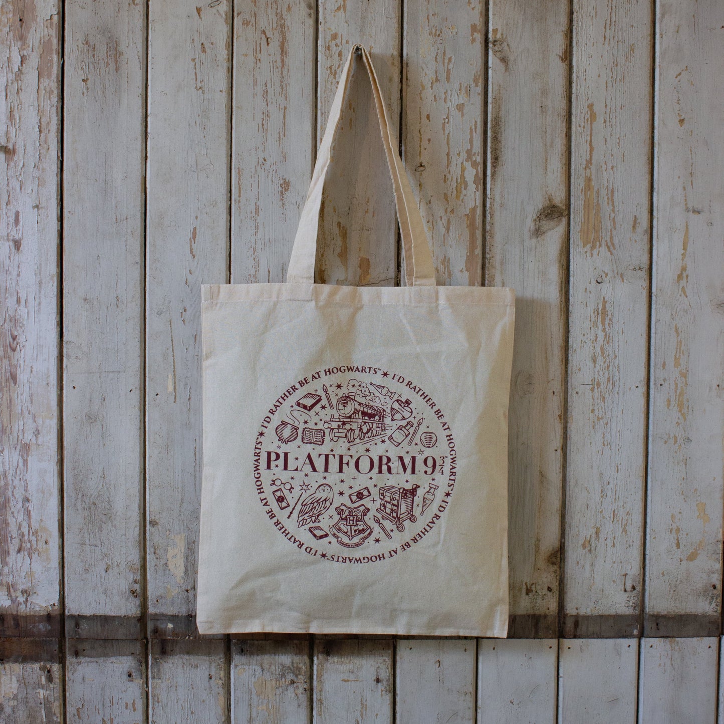 Harry Potter Platform 9 ¾ Cotton Tote Bag