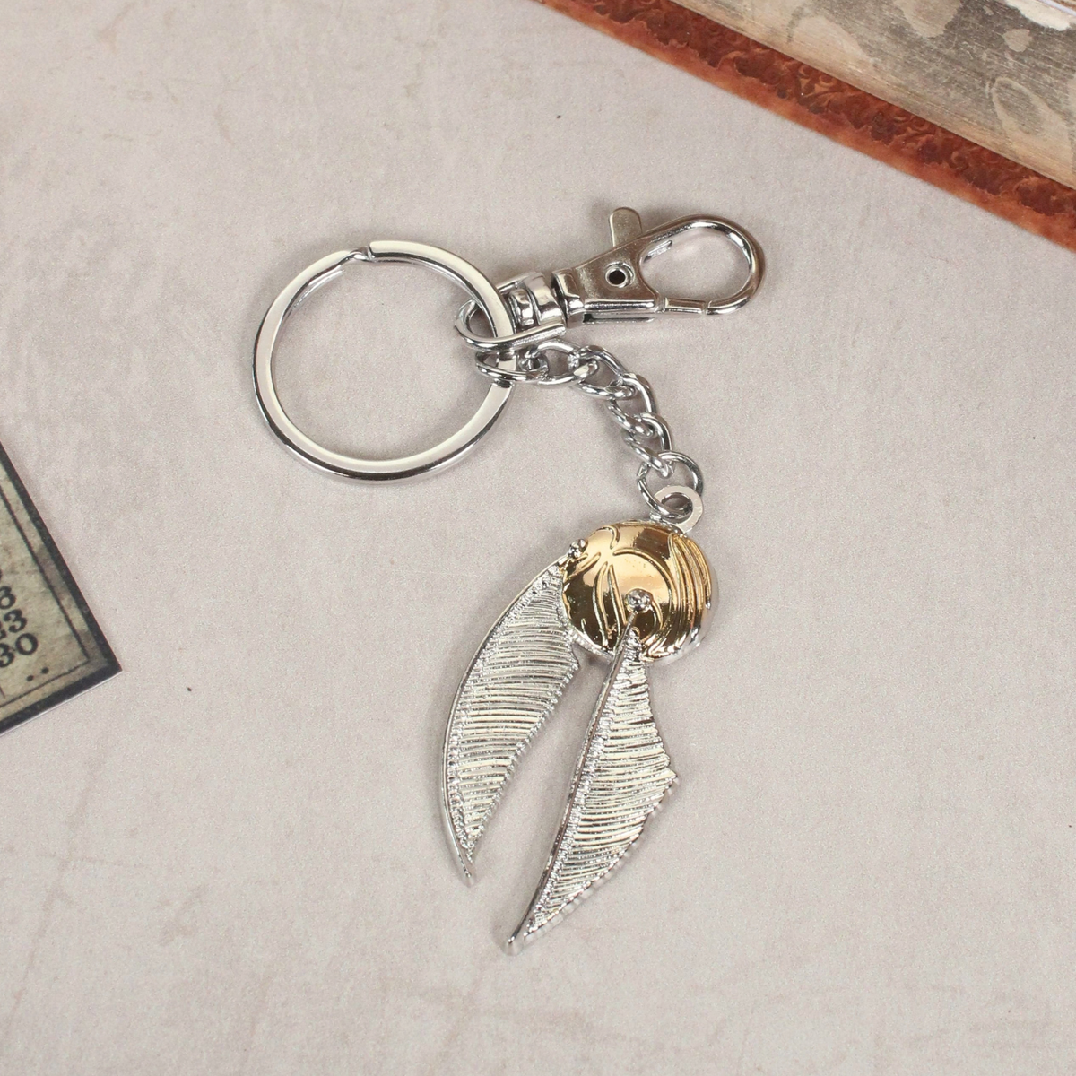 Harry Potter Golden Snitch Keyring