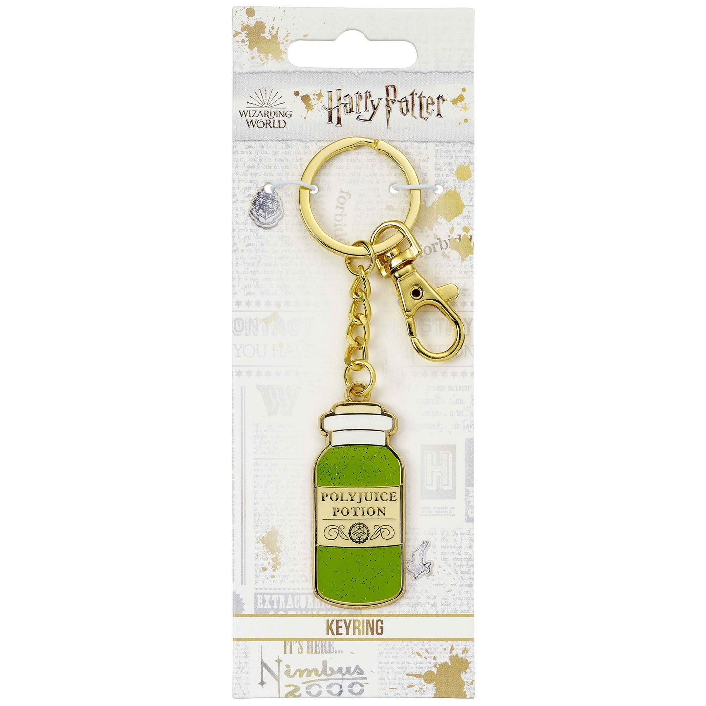 Harry Potter Glow in the Dark Polyjuice Keyring