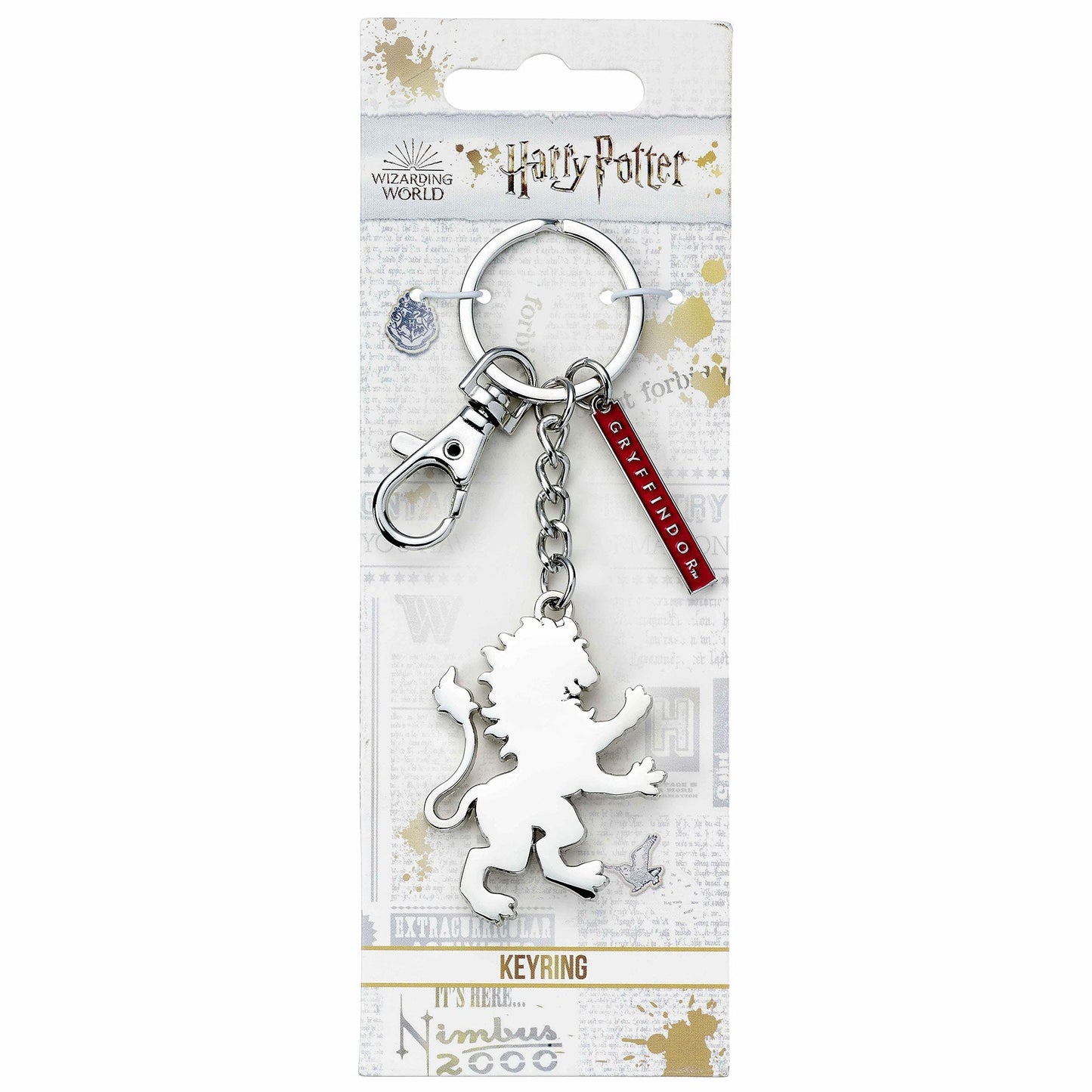 Harry Potter Hogwarts House Keyring