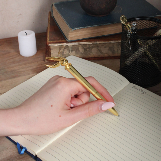 Harry Potter Golden Snitch Metallic Pen