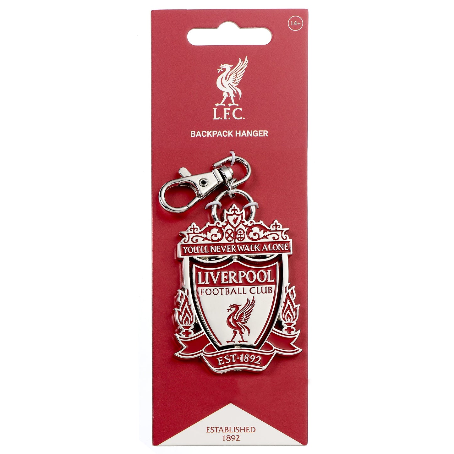 Liverpool Football Club Spinning Crest Backpack Hanger