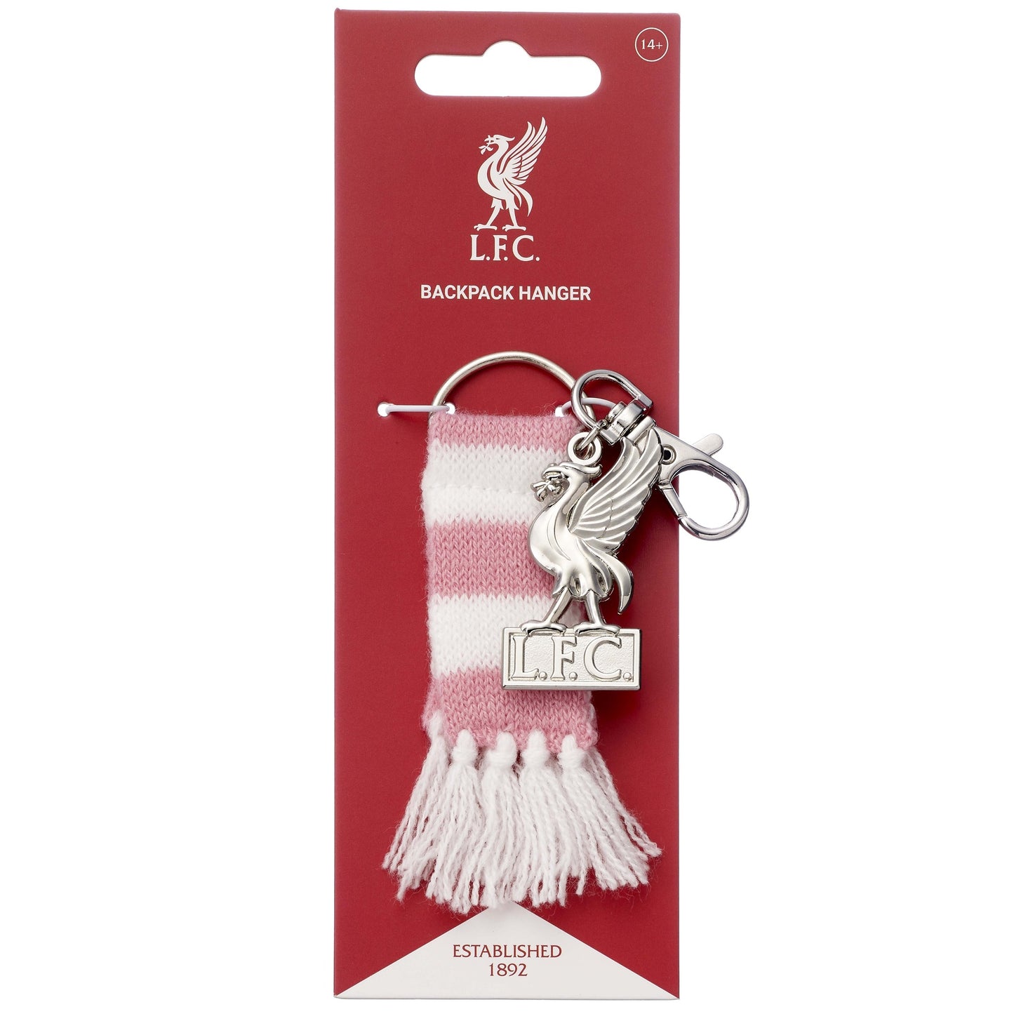 Liverpool Football Club Scarf And Liver Bird Backpack Hanger
