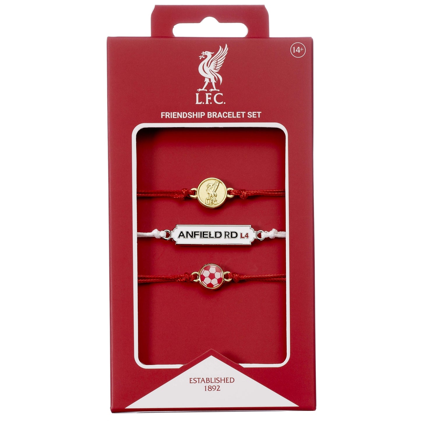 Liverpool Football Club Friendship Bracelet Set