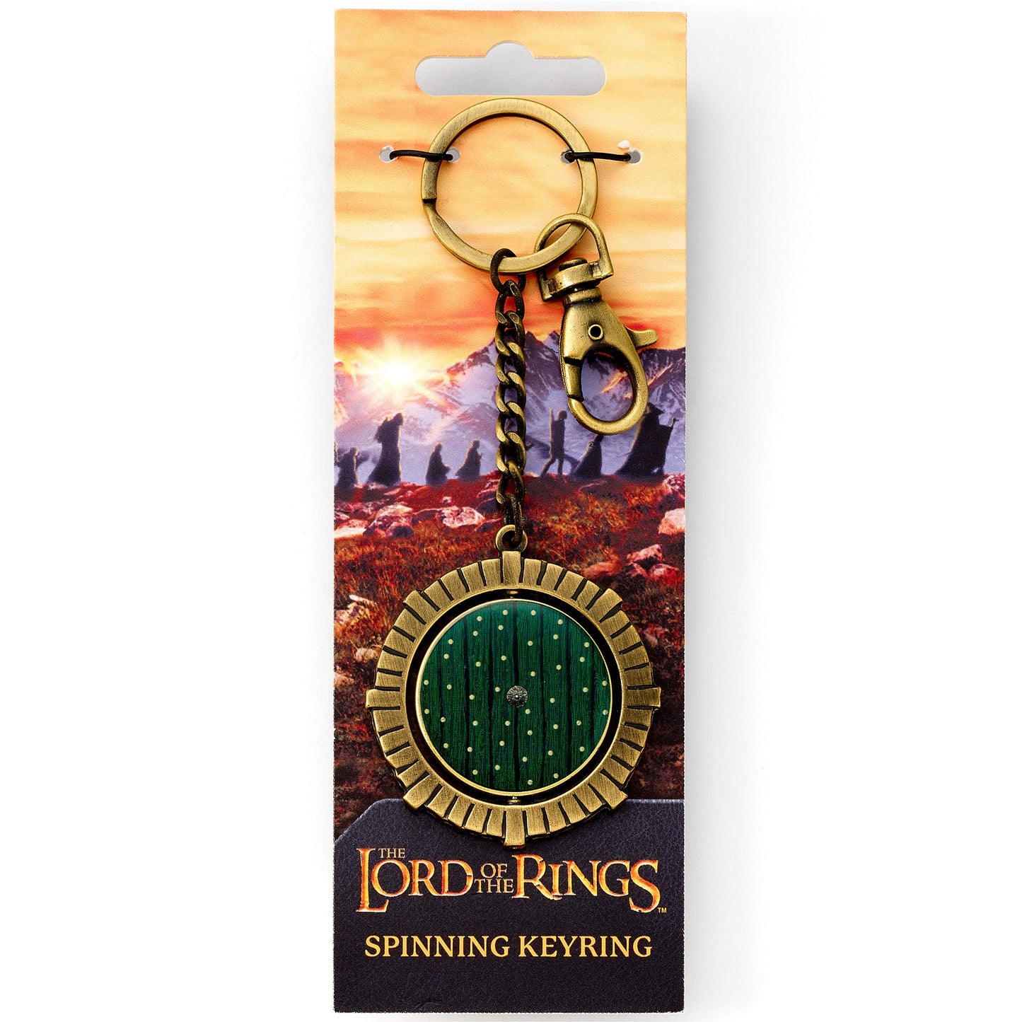 The Lord Of The Rings Hobbit Door Keyring