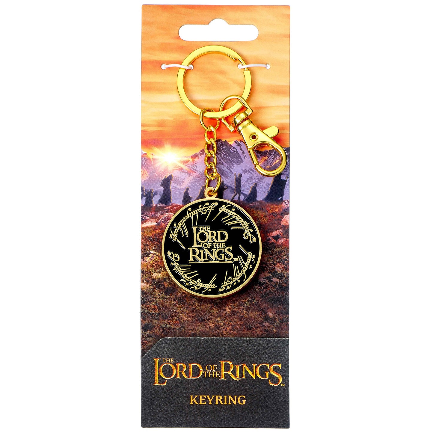 The Lord Of The Rings Logo Keyring