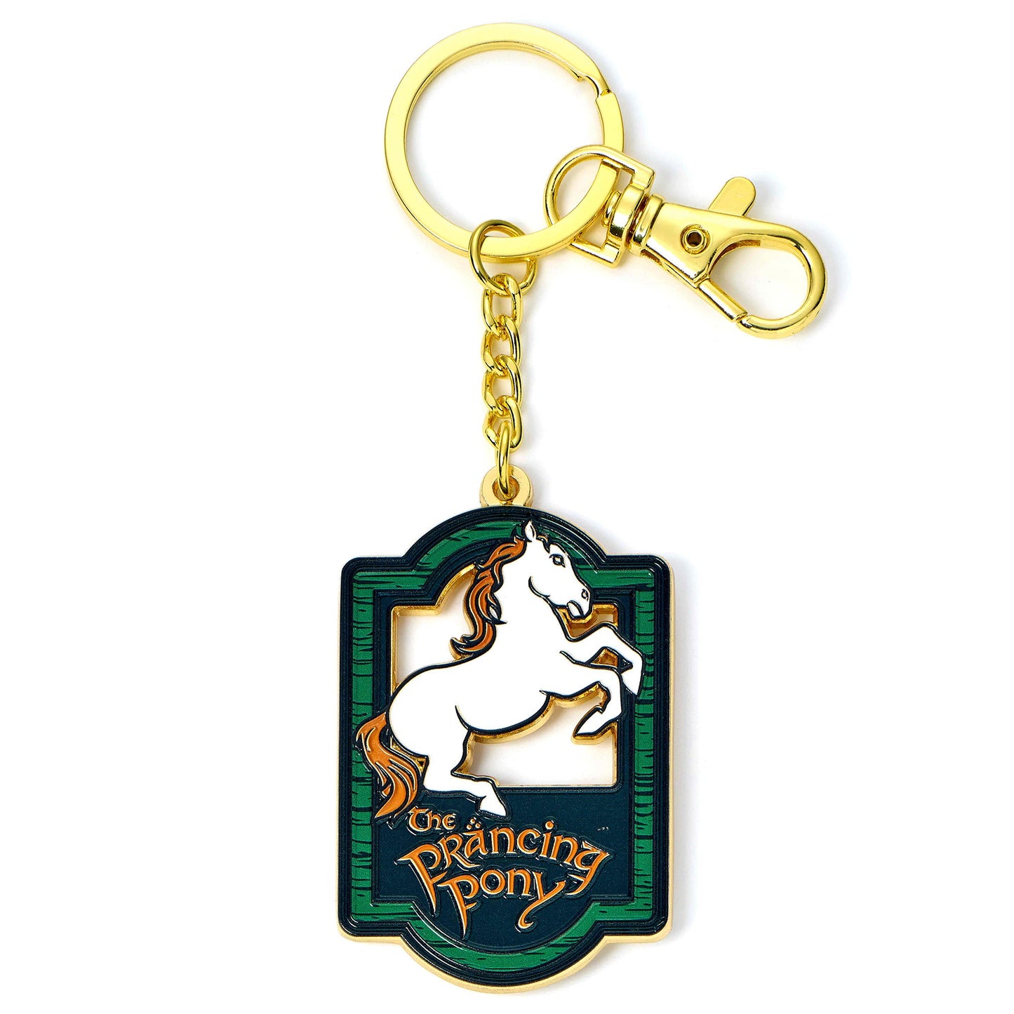The Lord Of The Rings Prancing Pony Pub Sign Keyring