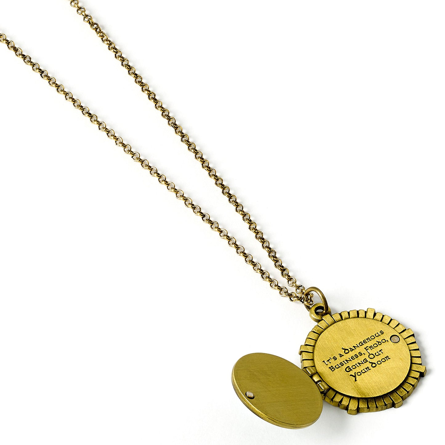 The Lord Of The Rings Hobbit Door Necklace