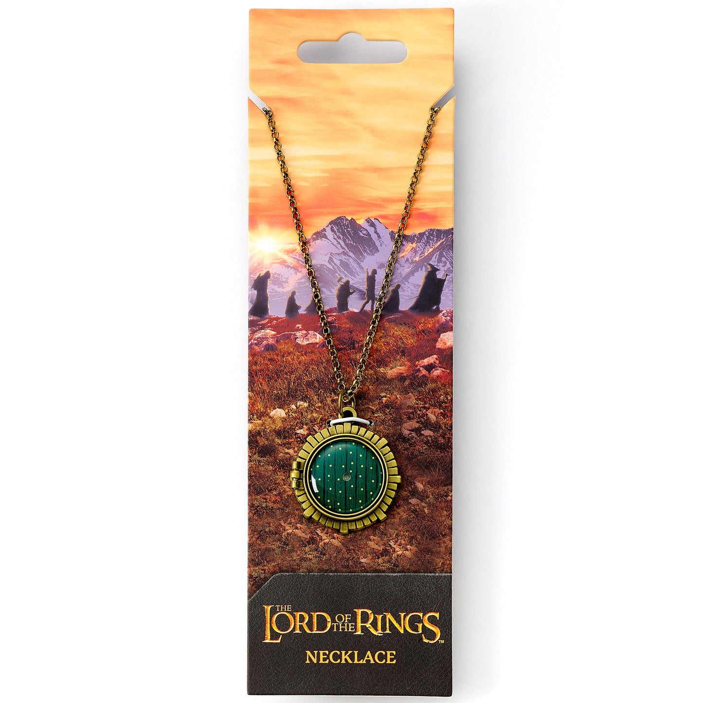 The Lord Of The Rings Hobbit Door Necklace