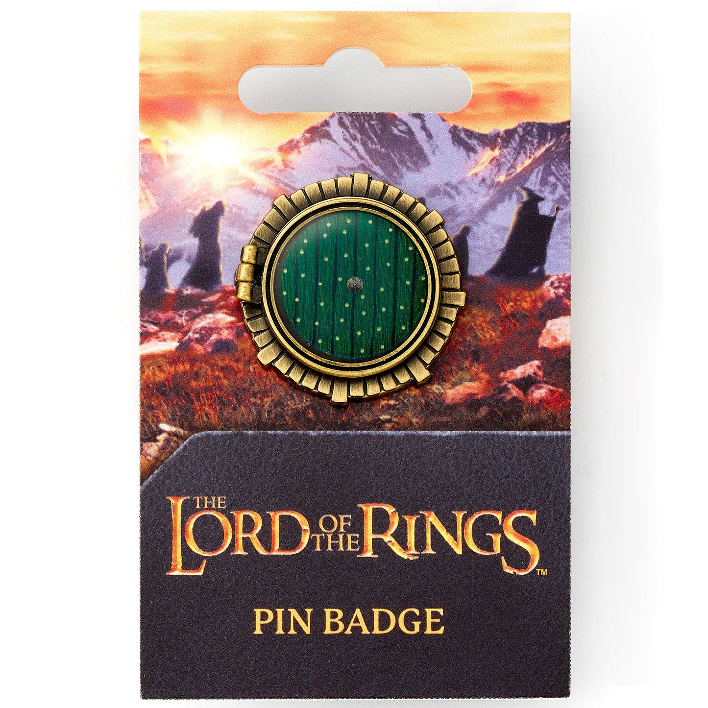 The Lord Of The Rings Hobbit Door Pin Badge