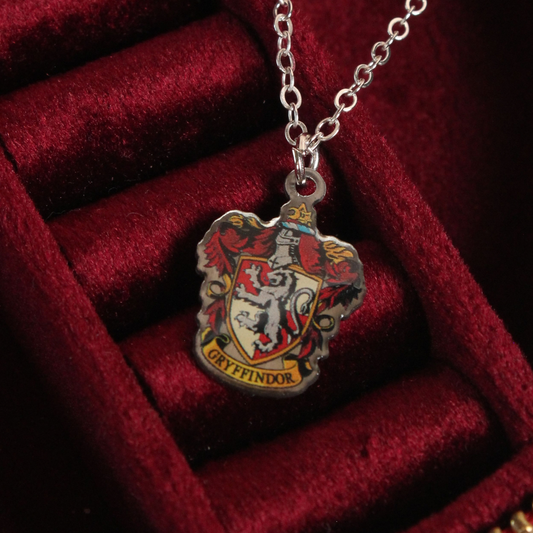 Harry Potter Hogwarts House Crest Necklace