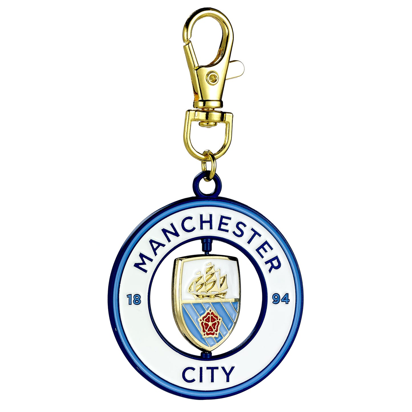 Manchester City Football Club Spinning Logo Backpack Hanger