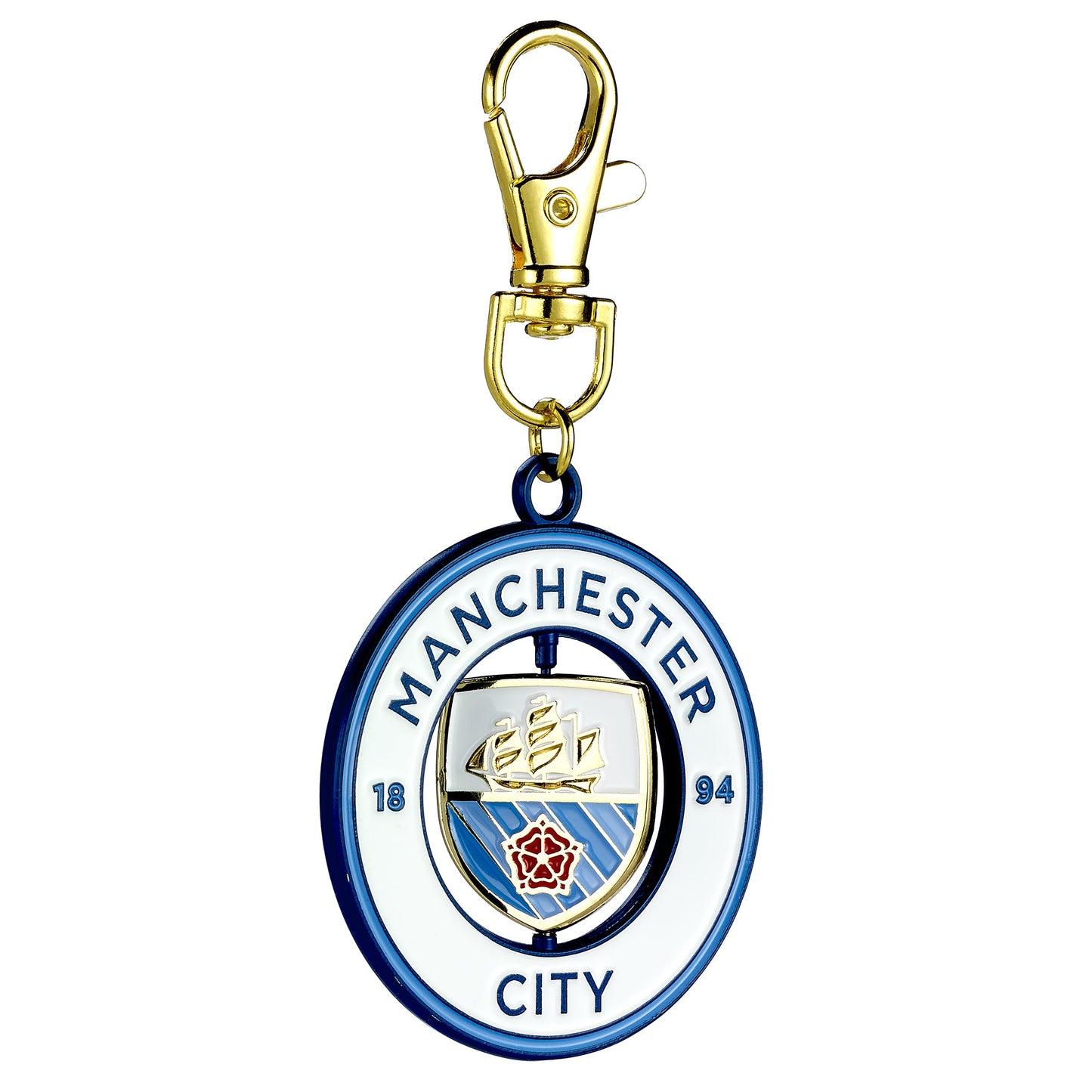 Manchester City Football Club Spinning Logo Backpack Hanger