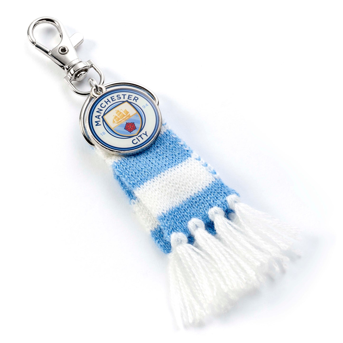 Manchester City Football Club Scarf And Badge Backpack Hanger
