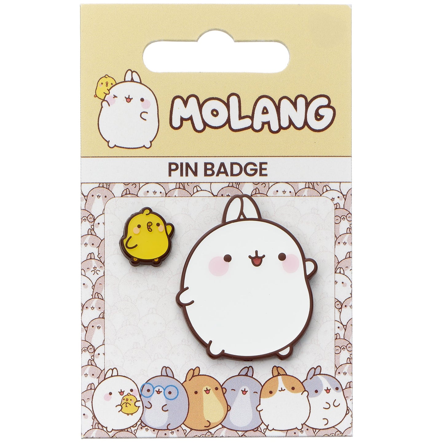 Molang And Piu Piu Pin Badge