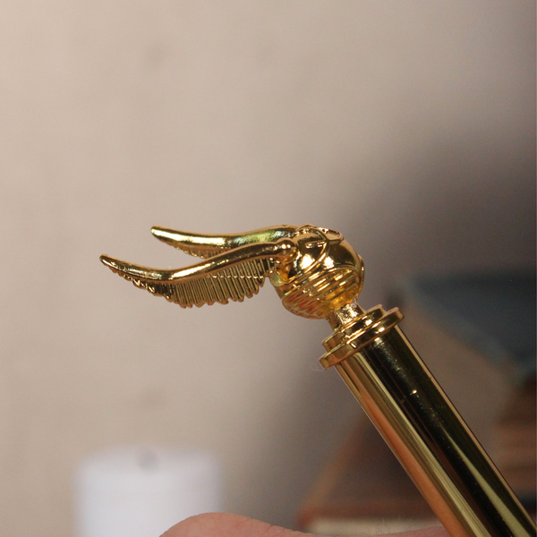 Harry Potter Golden Snitch Metallic Pen