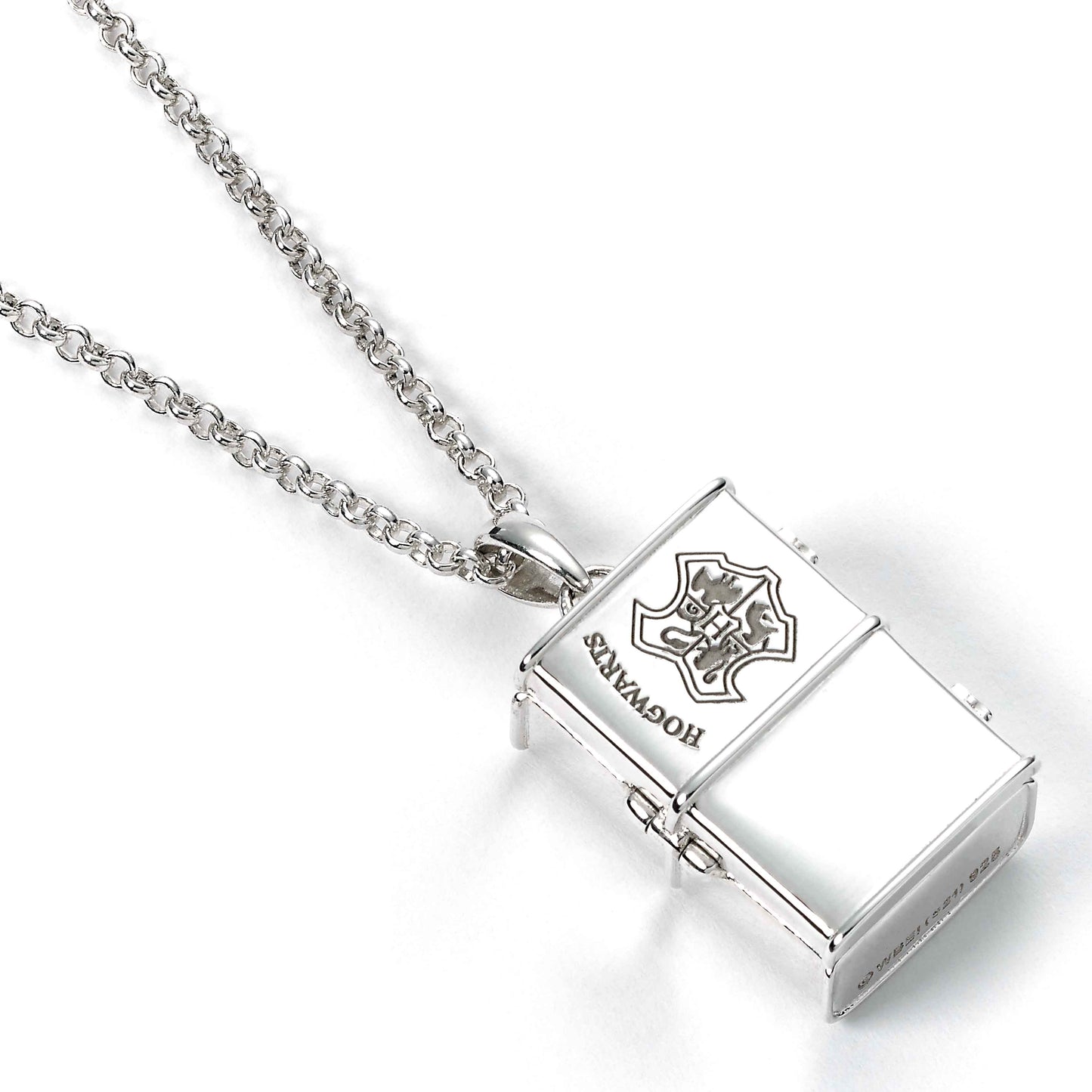 Harry Potter Hogwarts Trunk Necklace - Sterling Silver