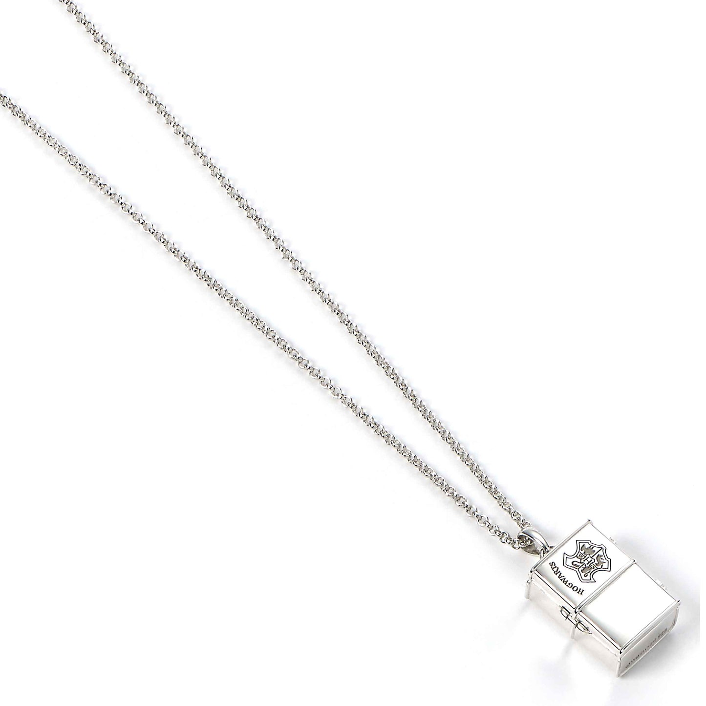 Harry Potter Hogwarts Trunk Necklace - Sterling Silver