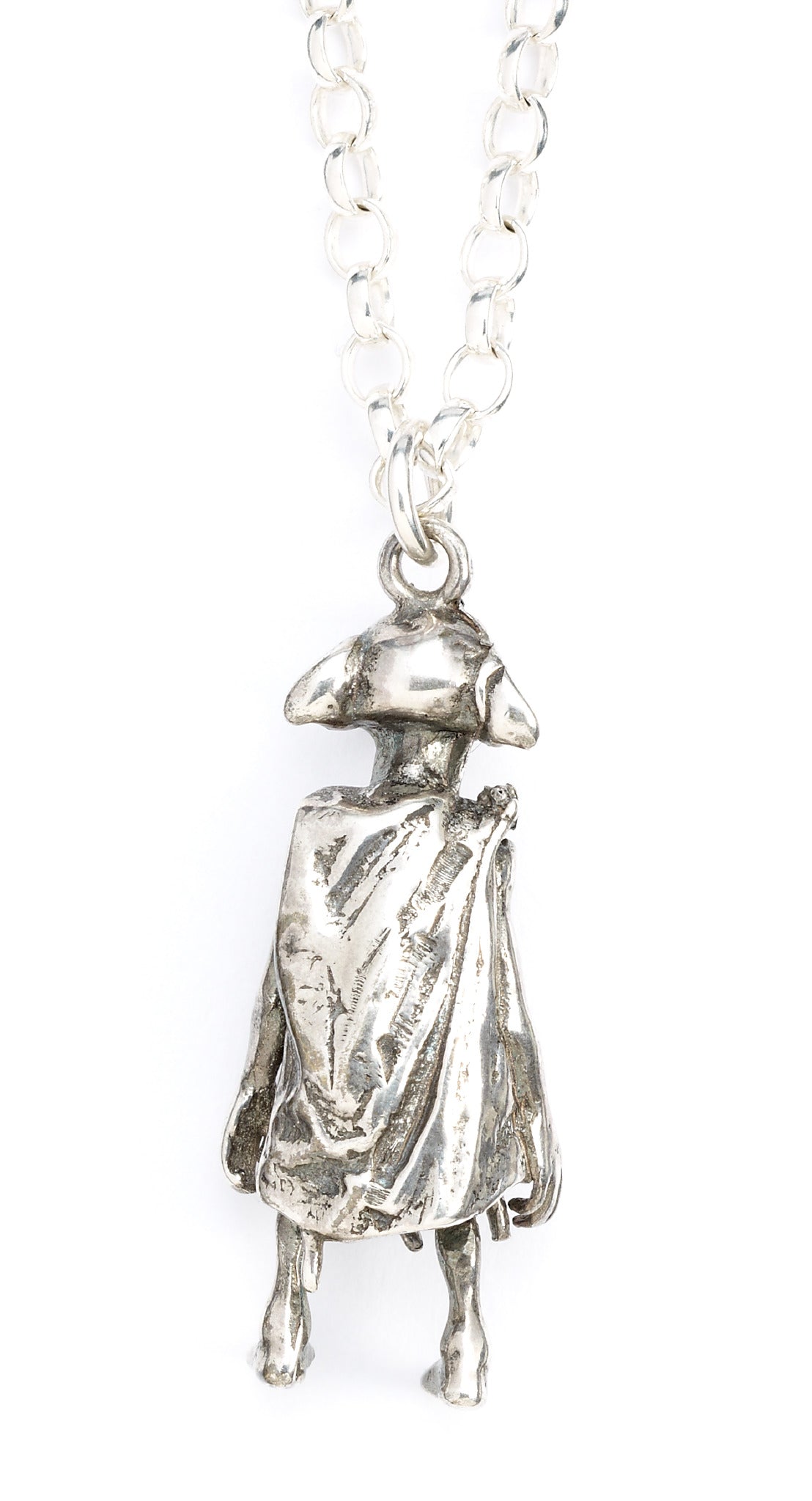 Harry Potter Dobby the House Elf Necklace- Sterling Silver