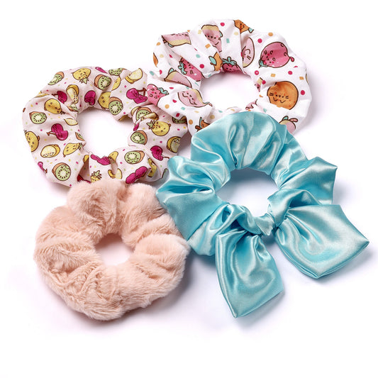 Pusheen The Cat Fruit Themed Scrunchie Set