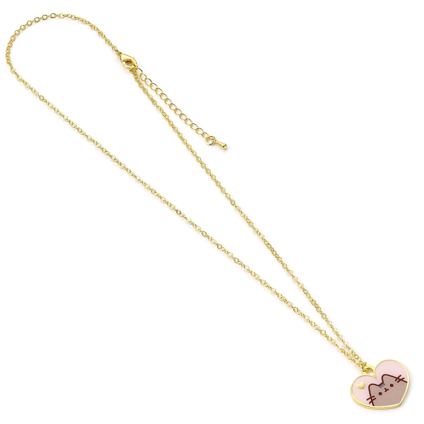 Pusheen The Cat Heart Necklace