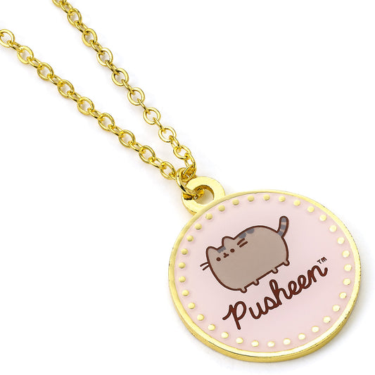 Pusheen The Cat Disc Necklace