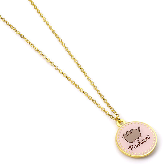 Pusheen The Cat Disc Necklace