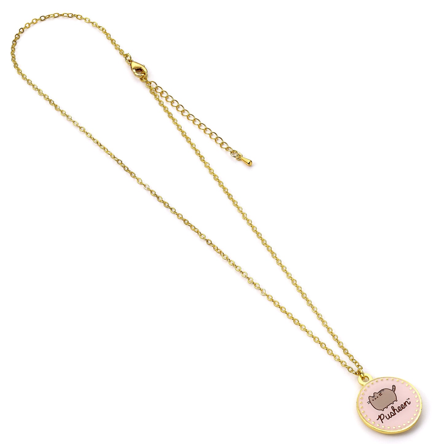 Pusheen The Cat Disc Necklace