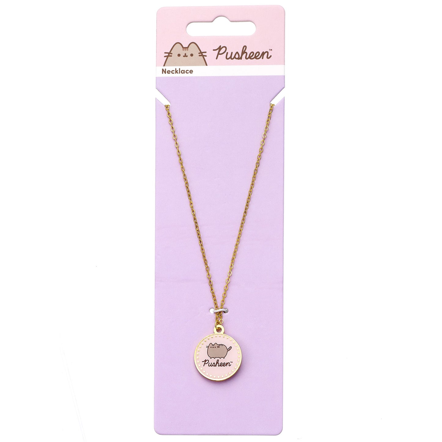 Pusheen The Cat Disc Necklace