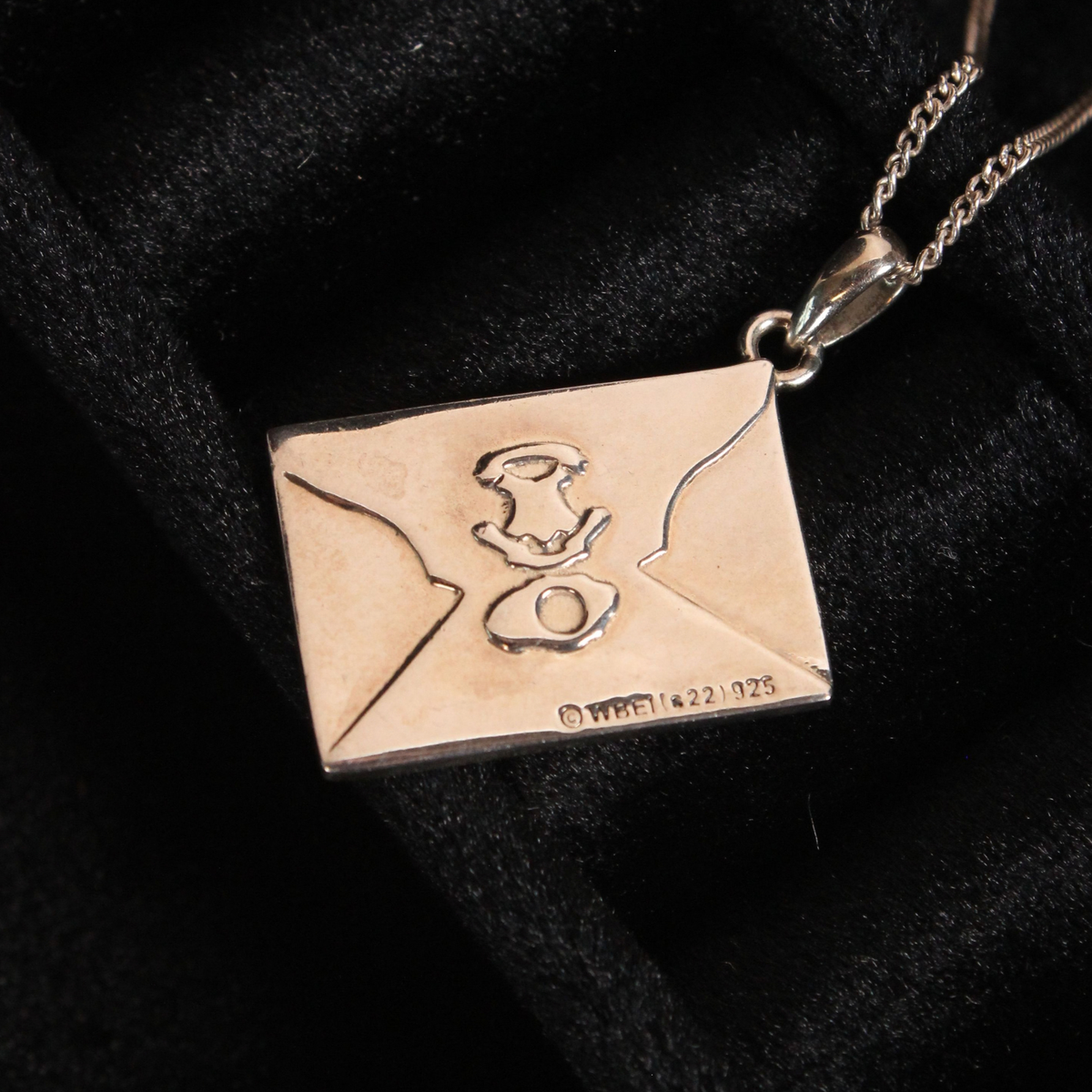 Harry Potter Hogwarts Acceptance Letter Necklace - Sterling Silver