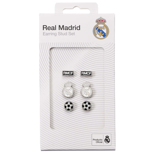 Real Madrid Football Club Stud Earring Set