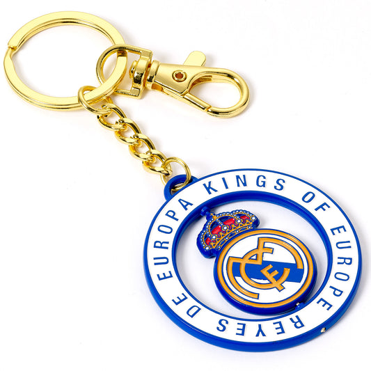 Real Madrid Football Club Spinning Keyring