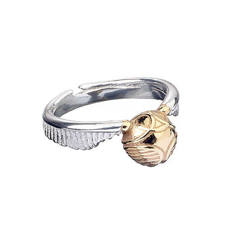 Harry Potter Golden Snitch Ring - Sterling Silver