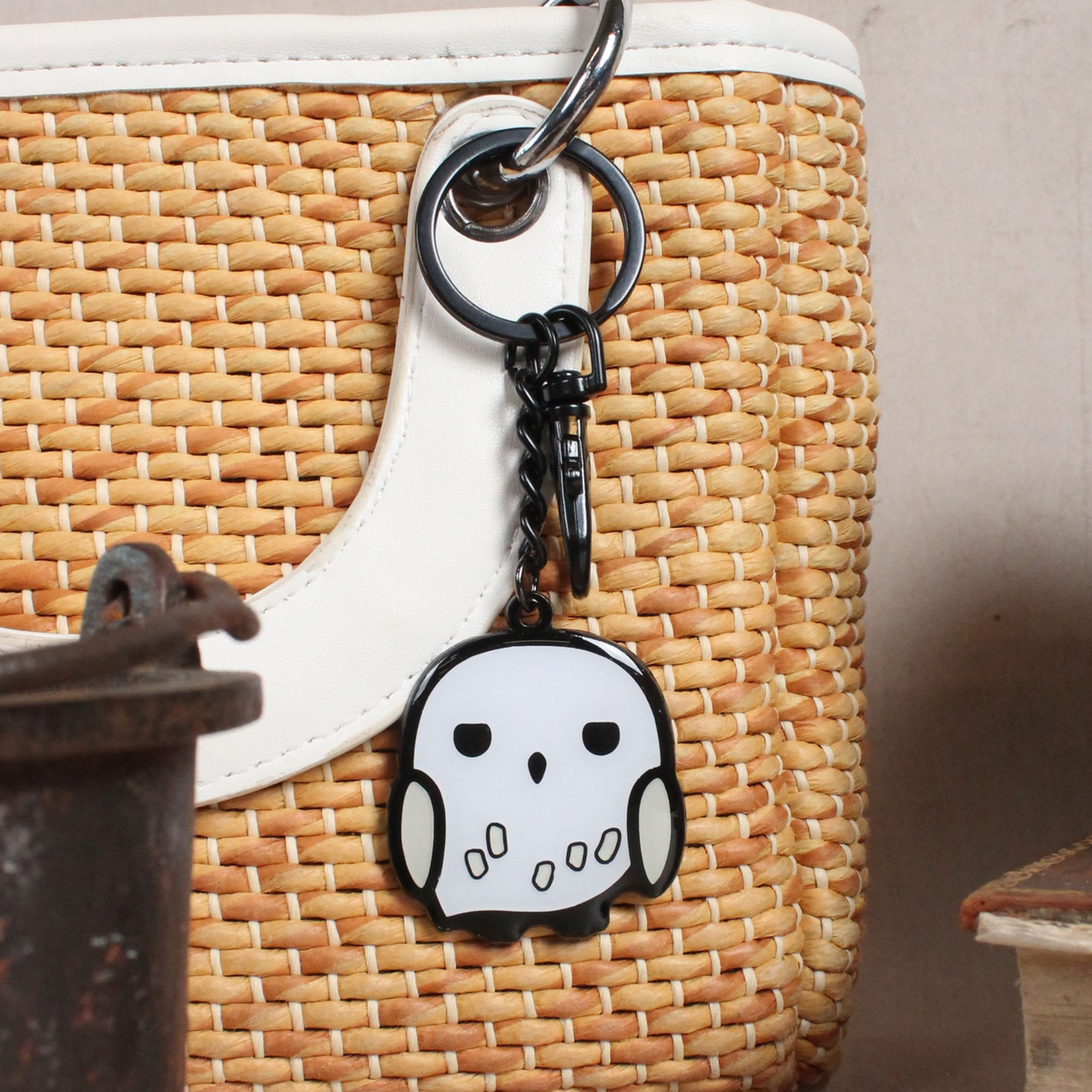 Harry Potter Hedwig The Owl Chibi Keyring