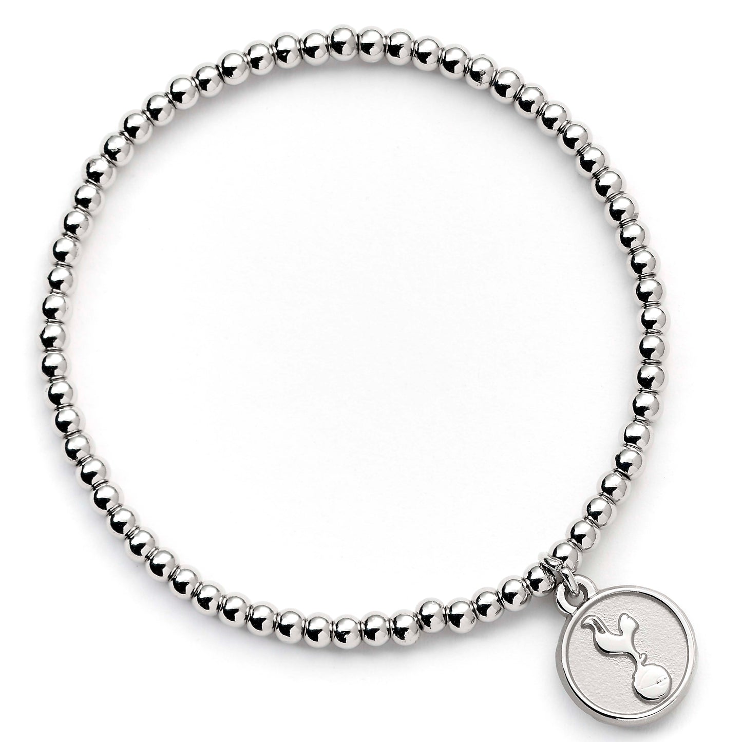 Tottenham Hotspur Football Club Crest Ball Bead Bracelet