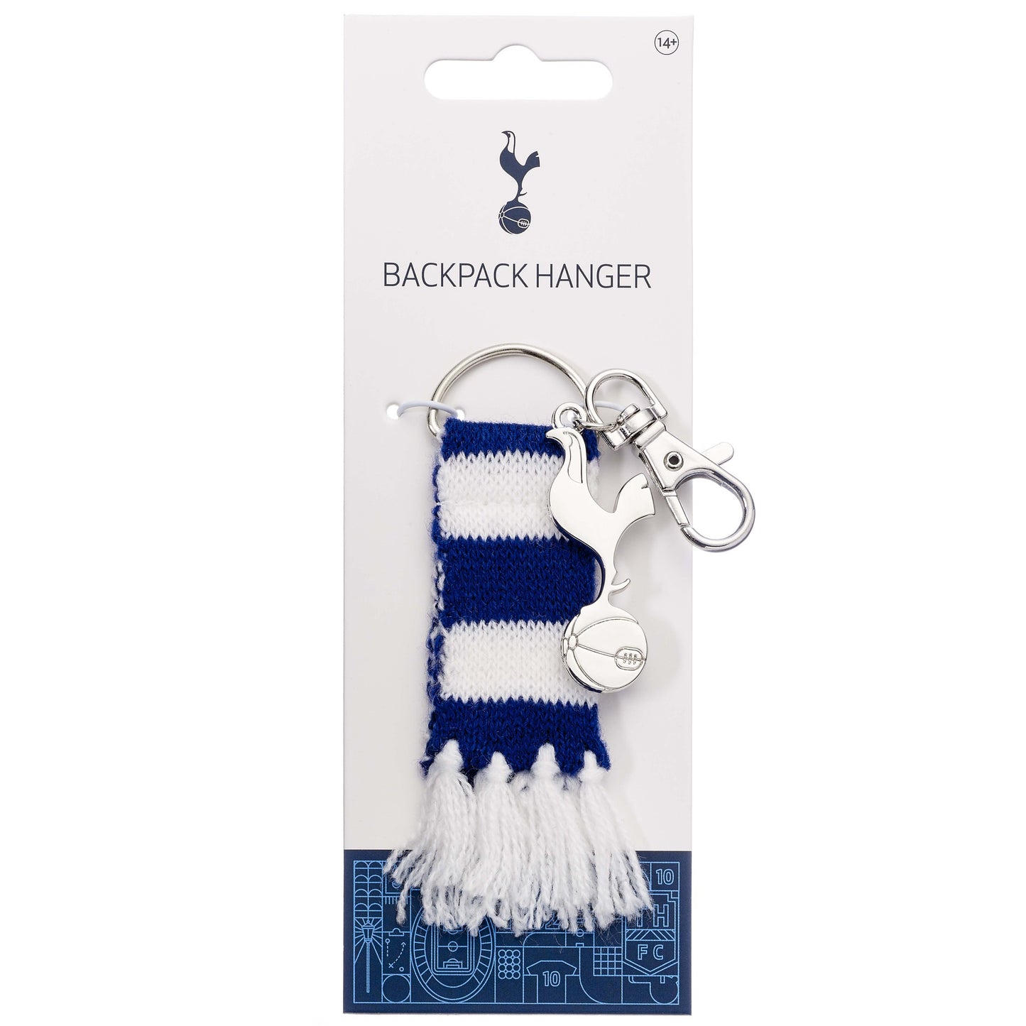 Tottenham Hotspur Football Club Scarf And Cockerel Backpack Hanger