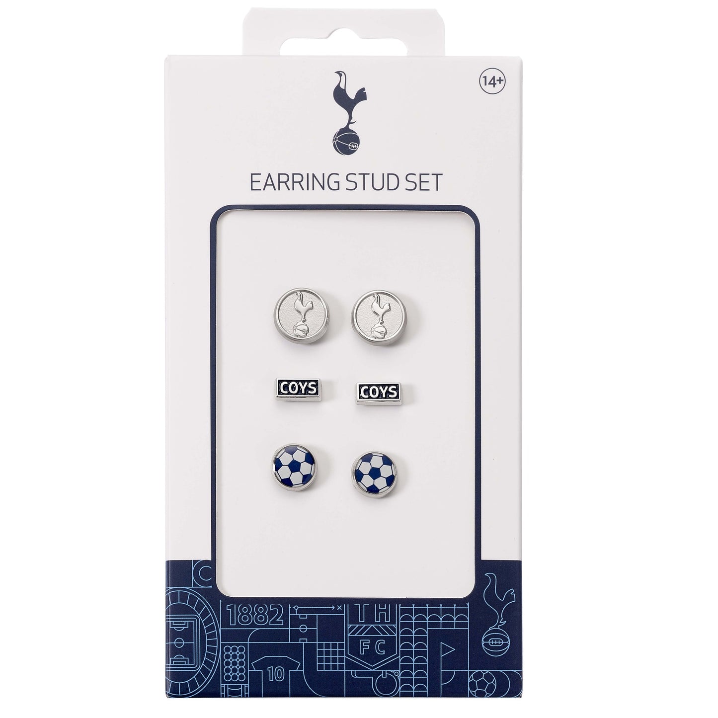 Tottenham Hotspur Football Club Stud Earring Set