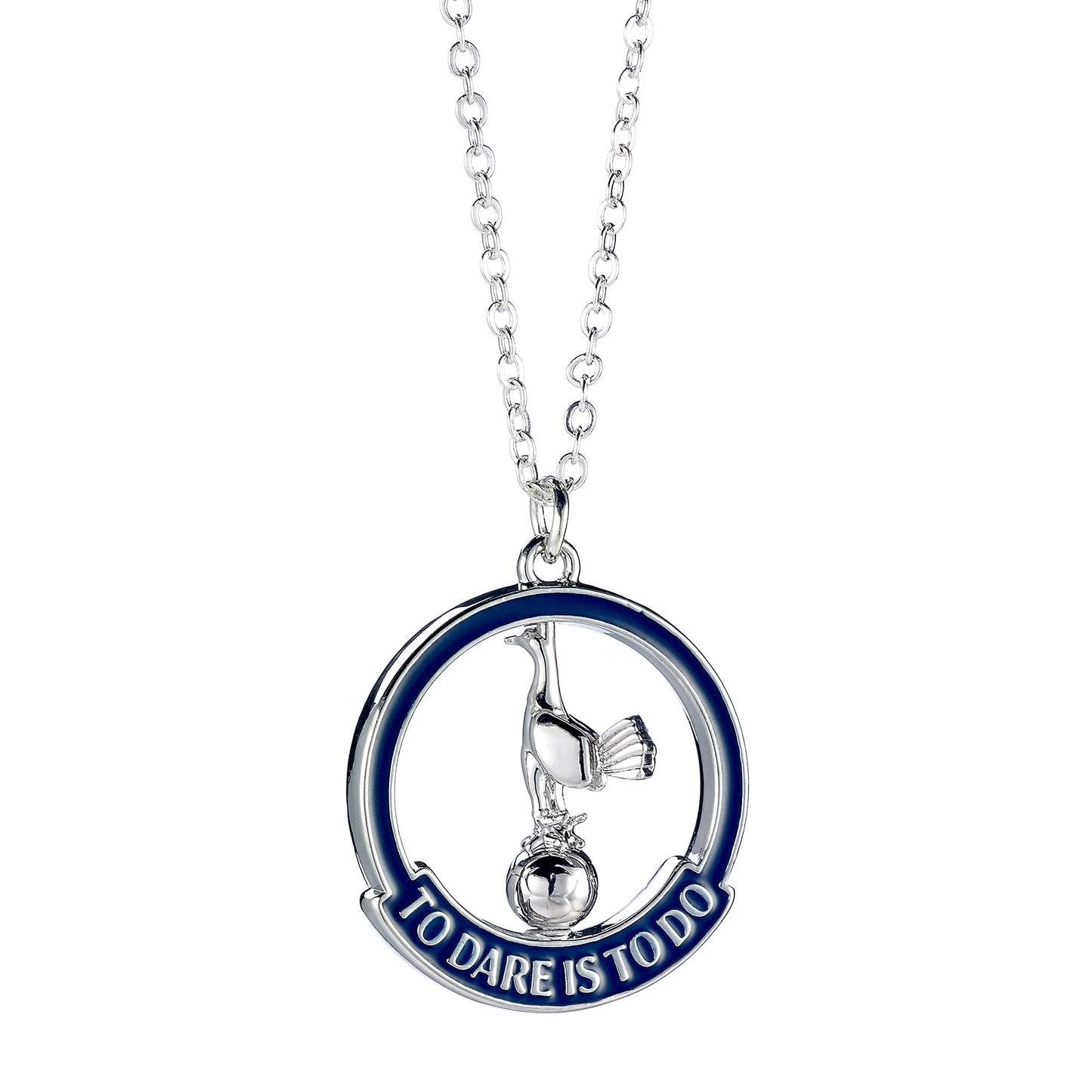 Tottenham Hotspur Football Club Spinning "To Dare is To Do" Necklace