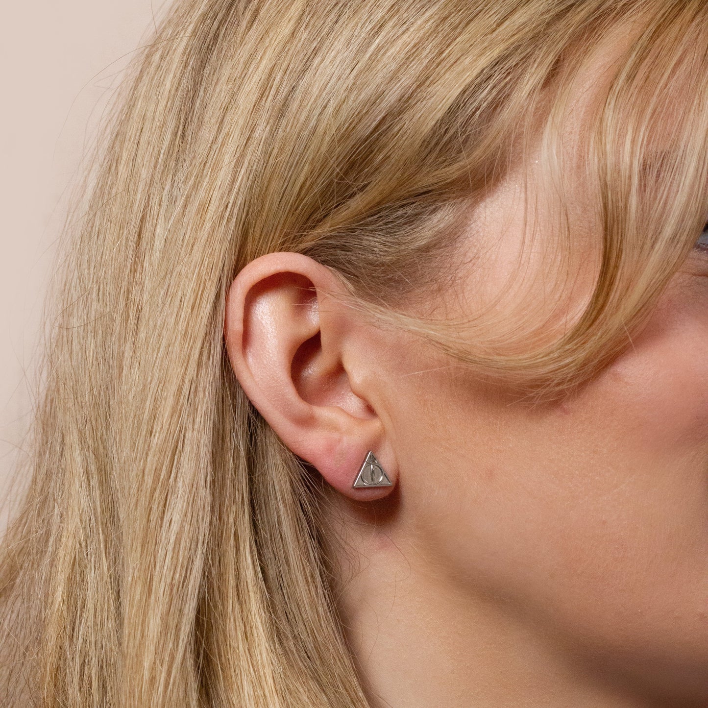 Harry Potter Stud Earring Set - Deathly Hallows, Golden Snitch, Platform 9 ¾