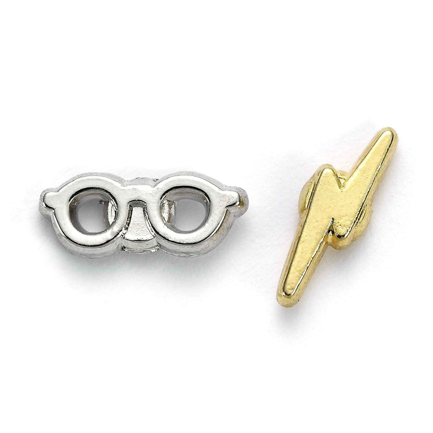 Harry Potter Stud Earring Set - Time Turner, Chocolate Frog, Glasses And Lightning Bolt