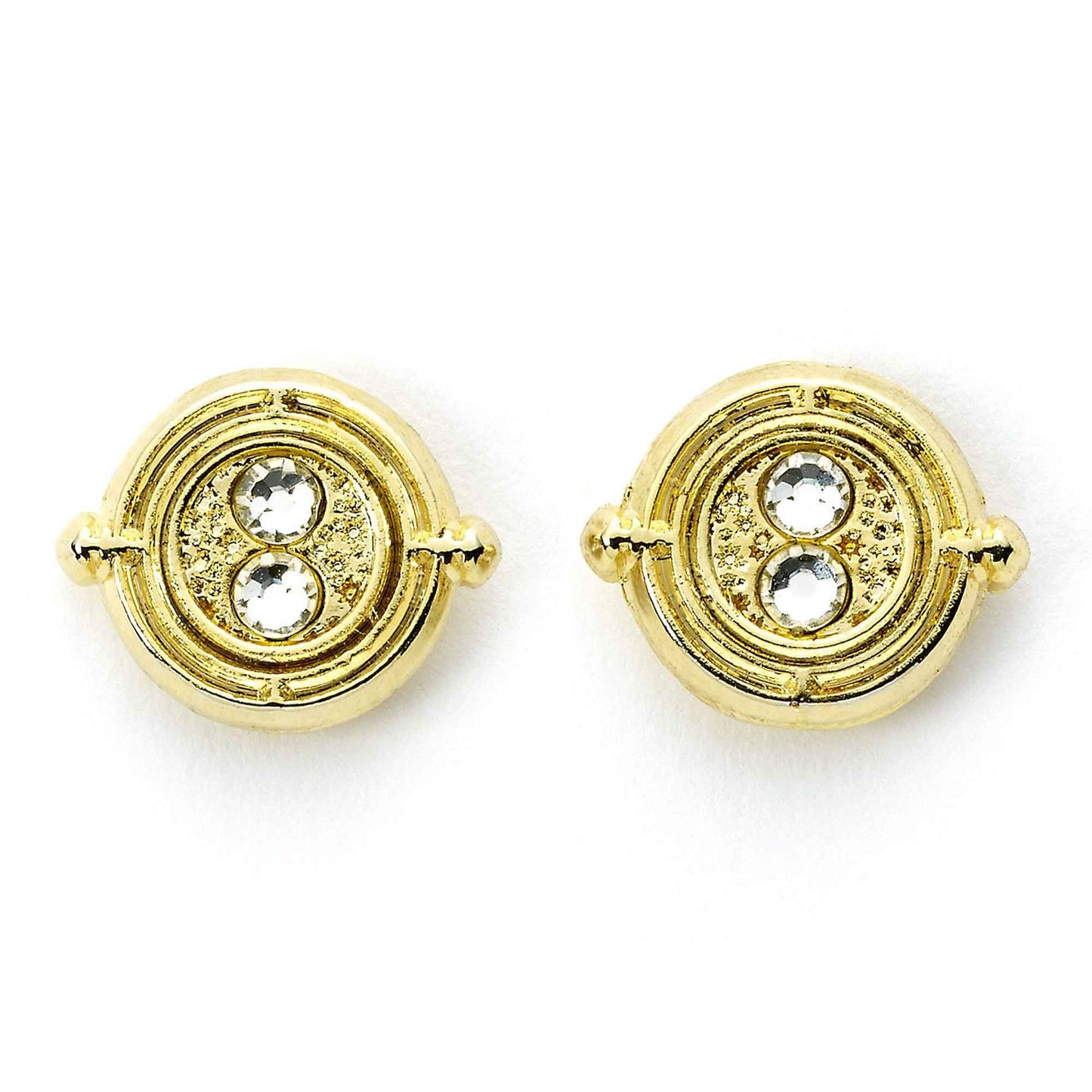Harry Potter Stud Earring Set - Time Turner, Chocolate Frog, Glasses And Lightning Bolt
