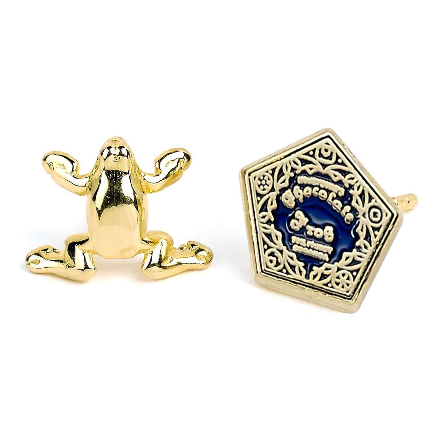 Harry Potter Stud Earring Set - Time Turner, Chocolate Frog, Glasses And Lightning Bolt