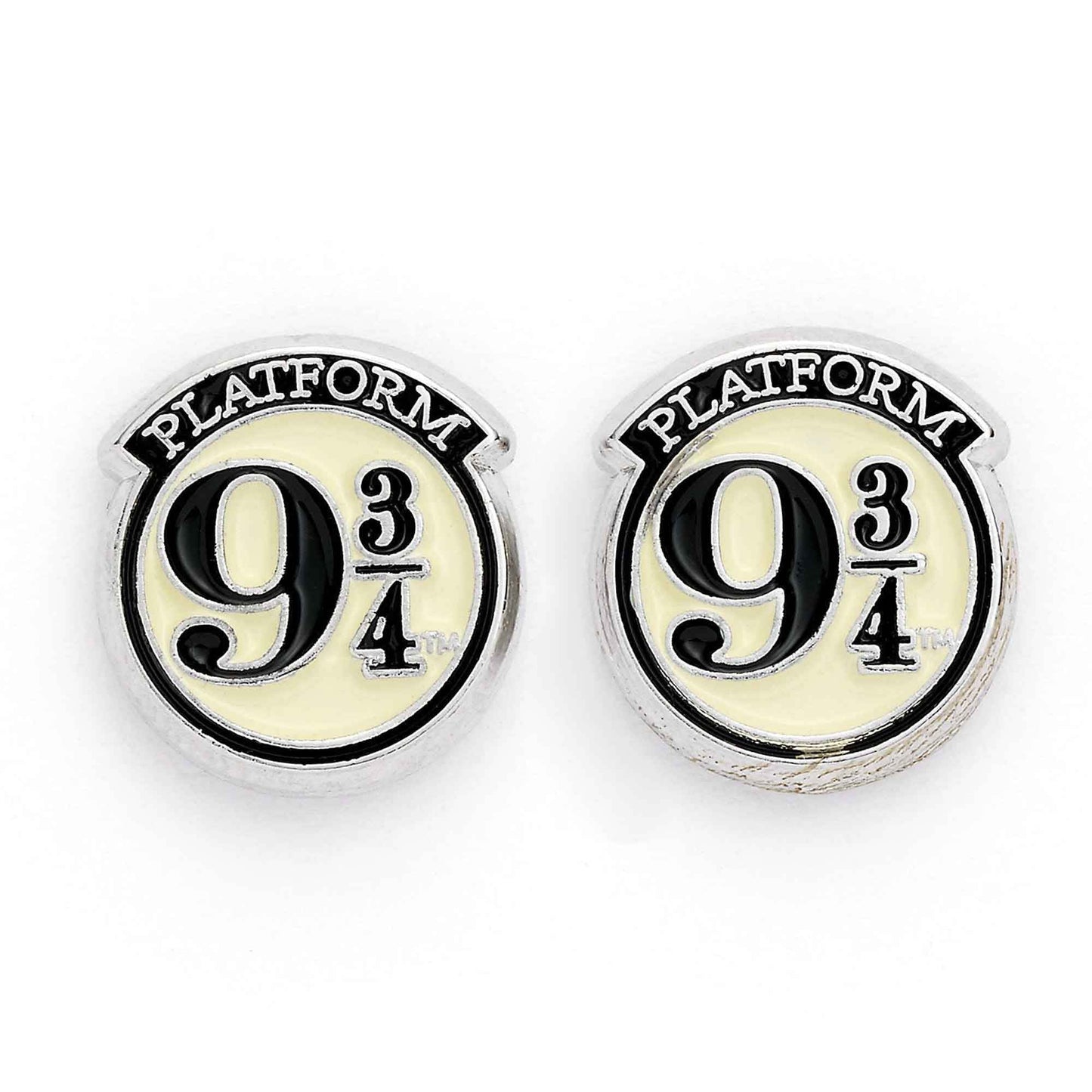 Harry Potter Stud Earring Set - Platform 9 ¾, Hedwig The Owl And Acceptance Letter, Deathly Hallows