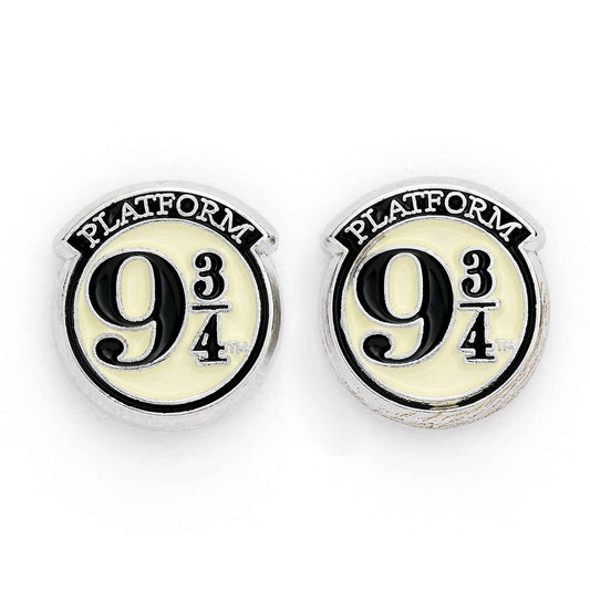 Harry Potter Stud Earring Set - Platform 9 ¾, Hedwig The Owl And Acceptance Letter, Deathly Hallows