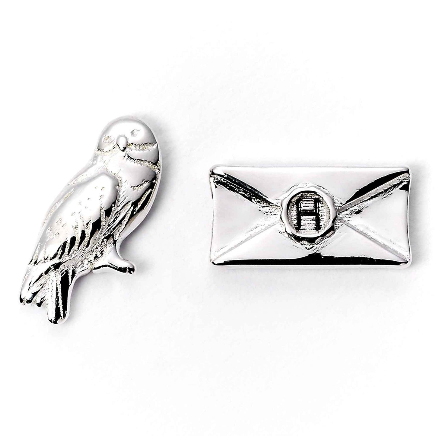 Harry Potter Stud Earring Set - Platform 9 ¾, Hedwig The Owl And Acceptance Letter, Deathly Hallows