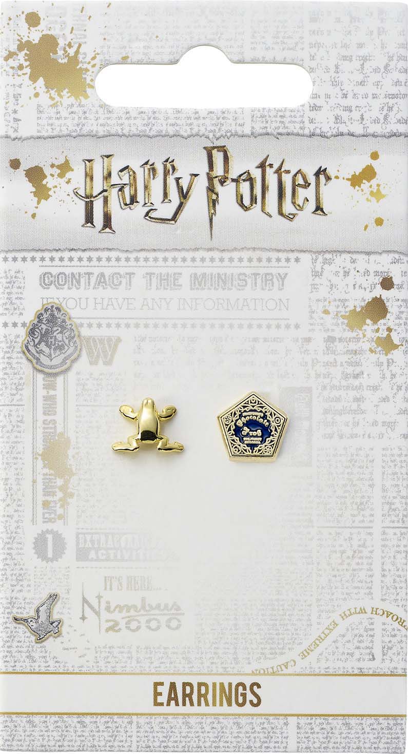 Harry Potter Chocolate Frog And Box Stud Earrings