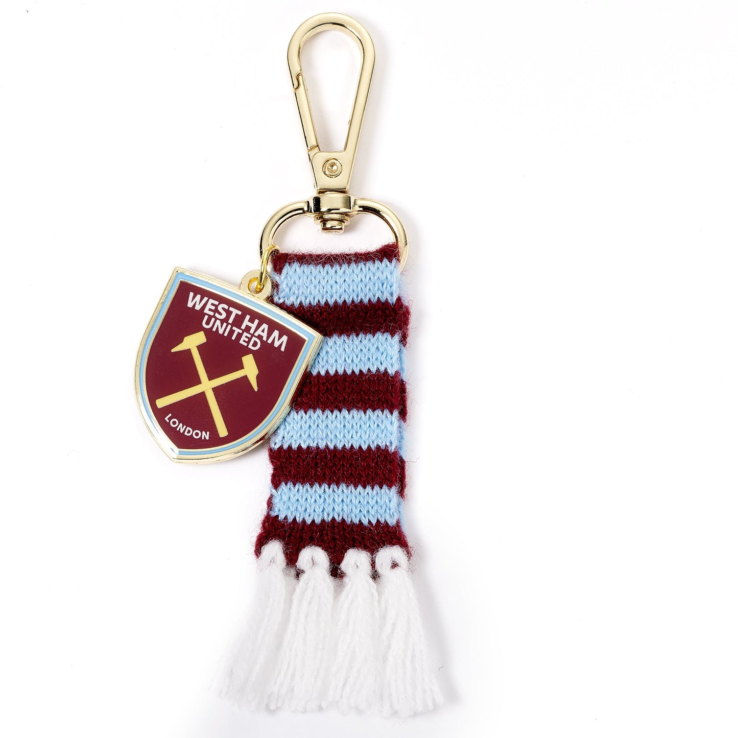 West Ham Football Club Scarf And Crest Back Pack Hanger