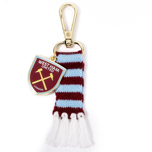 West Ham Football Club Scarf And Crest Back Pack Hanger