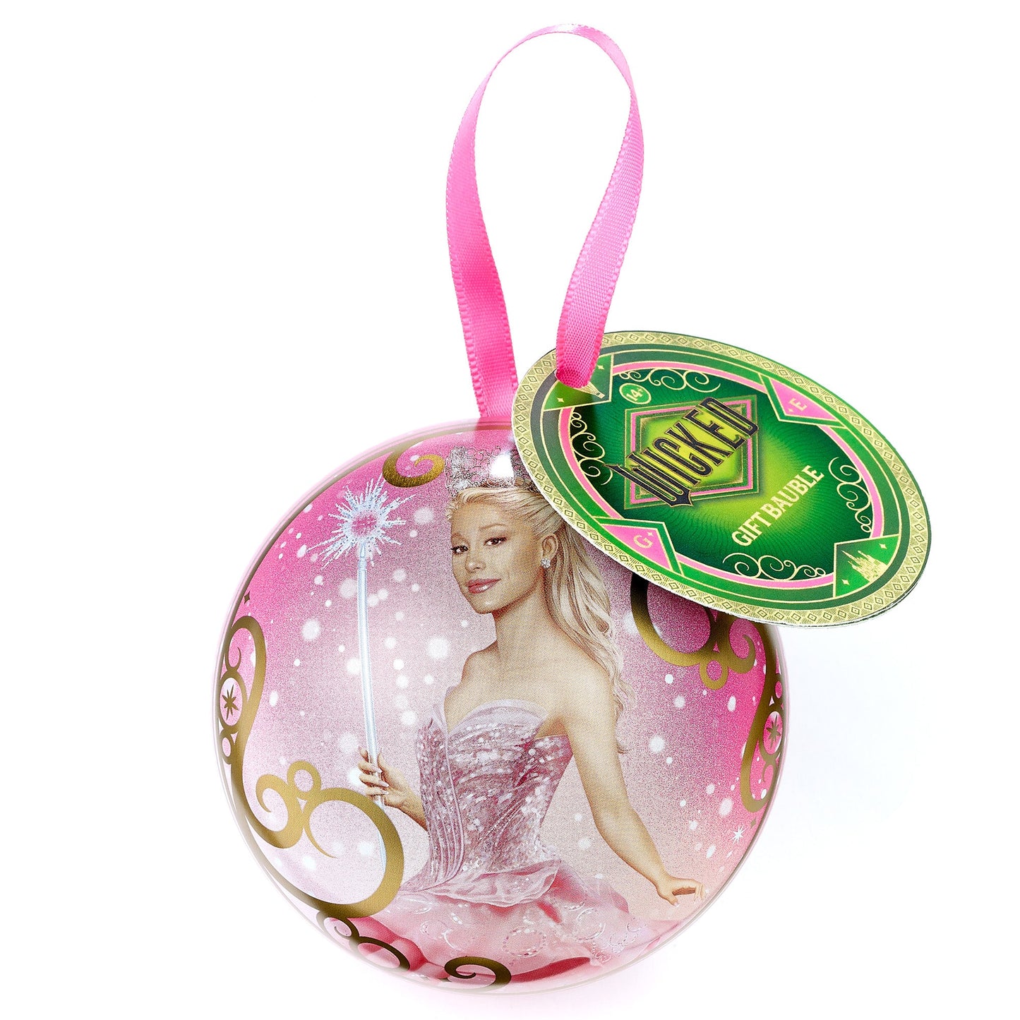 Wicked Glinda Gift Bauble with Necklace Inside